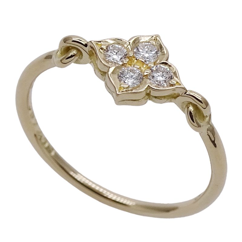 Cartier Ring Diamond Hindu Yellow Gold 51