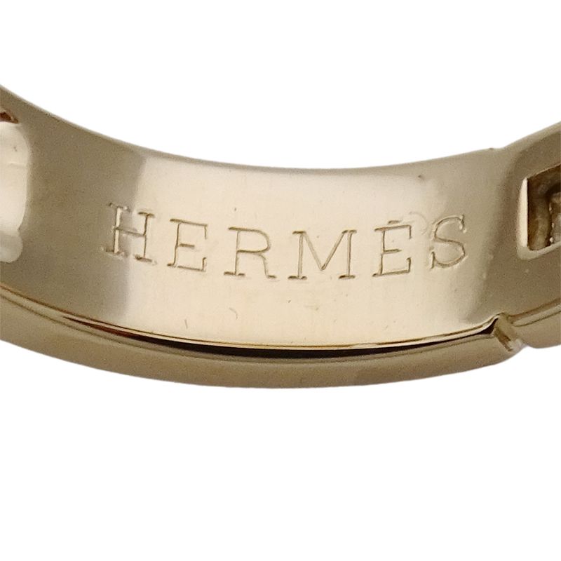 Hermes Ring New Hella Cles Diamond Yellow Gold 49