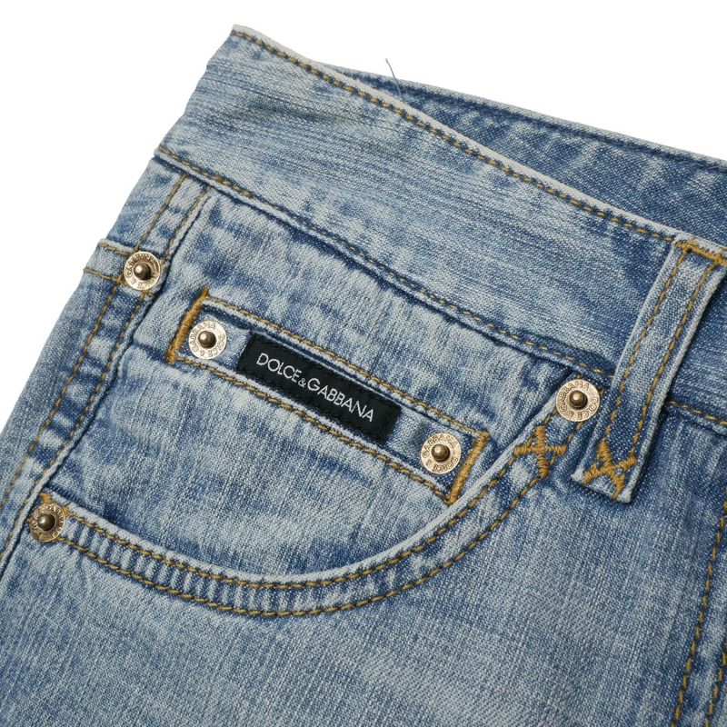 Dolce & Gabbana Denim Pants 38 Aged Jeans Sac Suburu