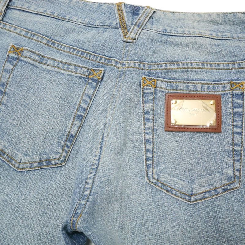 Dolce & Gabbana Denim Pants 38 Aged Jeans Sac Suburu