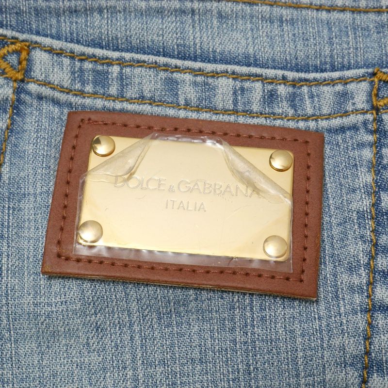 Dolce & Gabbana Denim Pants 38 Aged Jeans Sac Suburu