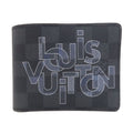 Louis Vuitton Portefeuille Multiple Bifold Wallet Damier Graphite Gray