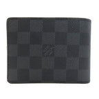 Louis Vuitton Portefeuille Multiple Bifold Wallet Damier Graphite Gray