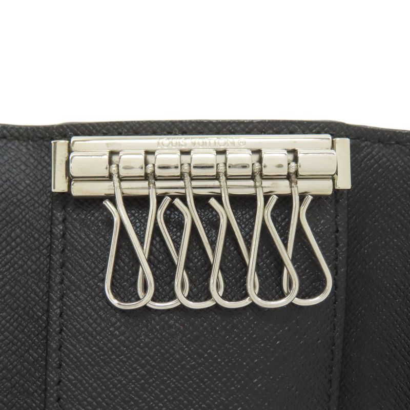 Louis Vuitton Multicles 6 Key Case Damier Canvas Key Holder Damier Graphite Gray