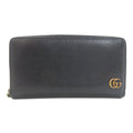 Gucci Double GG Marmont Wallet Leather