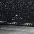 Gucci Double GG Marmont Wallet Leather