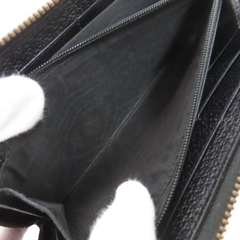 Gucci Double GG Marmont Wallet Leather