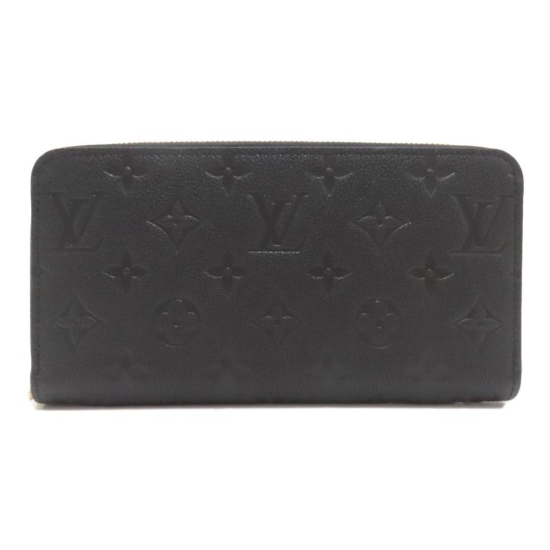 Louis Vuitton Zippy Wallet Black Noir