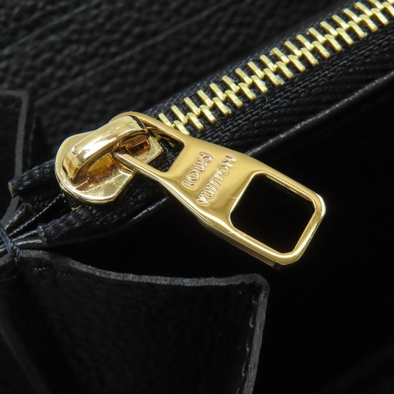 Louis Vuitton Zippy Wallet Black Noir