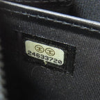 Chanel CC Logo Silver Wallet Grained Calfskin