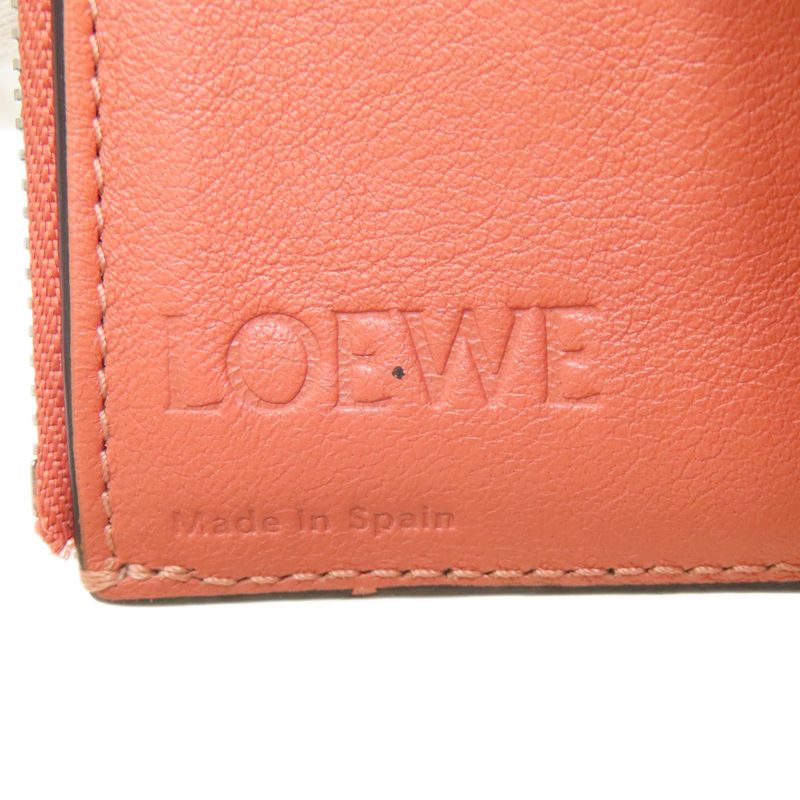 Loewe Vertical Wallet Small Bifold Light Oats X Honey Beige
