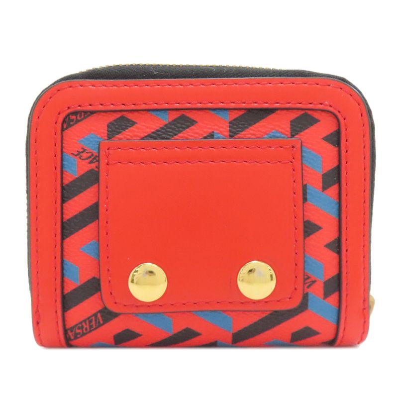 Versace la Greca Card Case