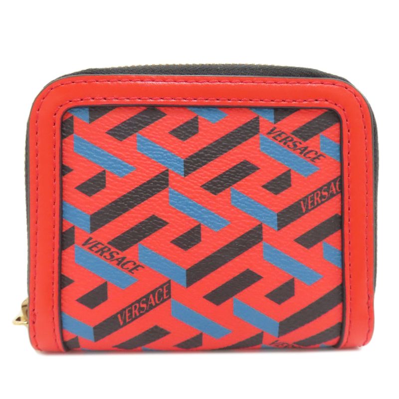 Versace la Greca Card Case