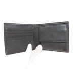 Balenciaga Logo Bifold Wallet Leather