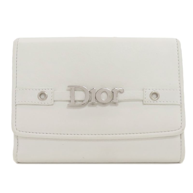 Dior Logo Bifold Wallet