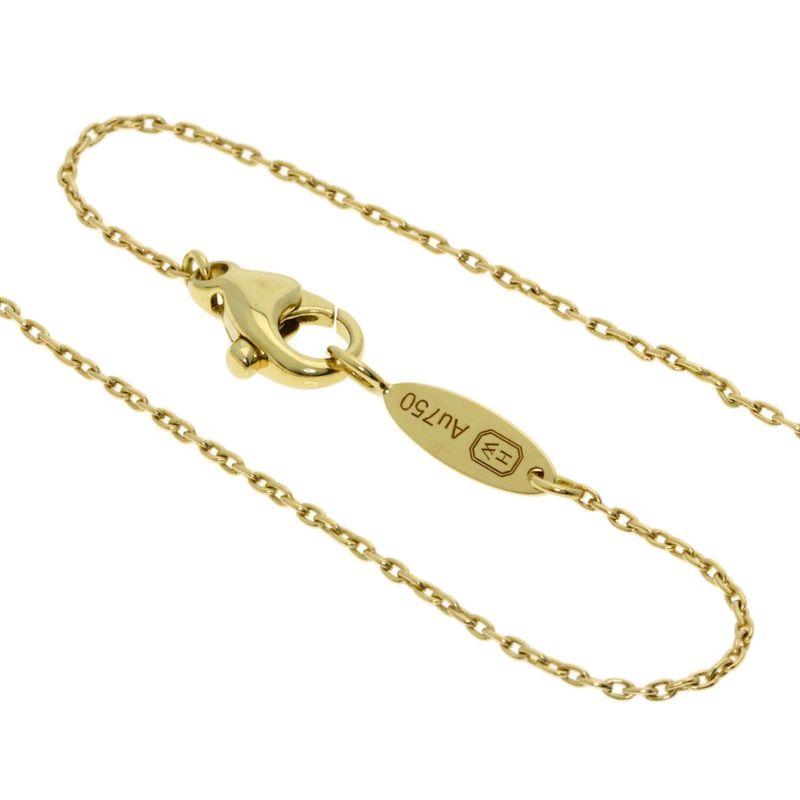 Harry Winston Lily Cluster Star Mini Diamond Necklace 18K Yellow Gold