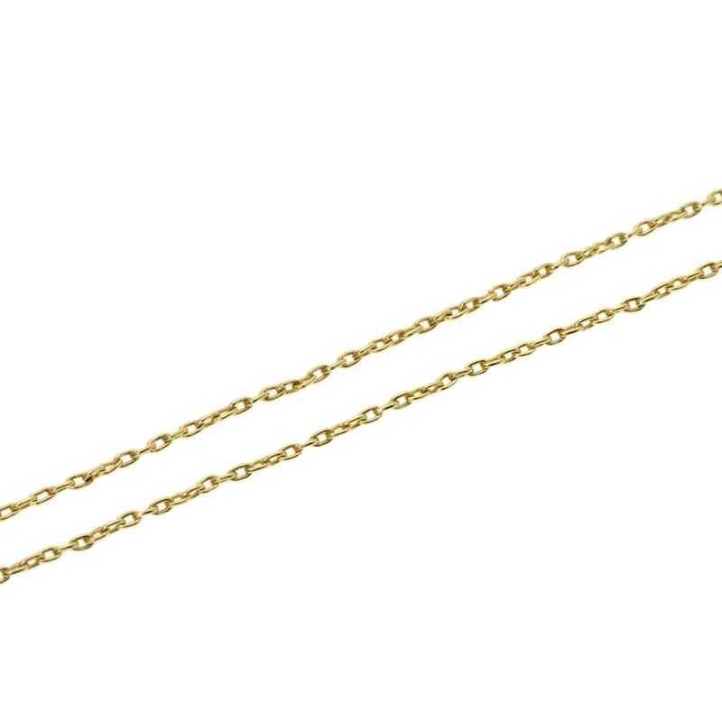 Harry Winston Lily Cluster Star Mini Diamond Necklace 18K Yellow Gold