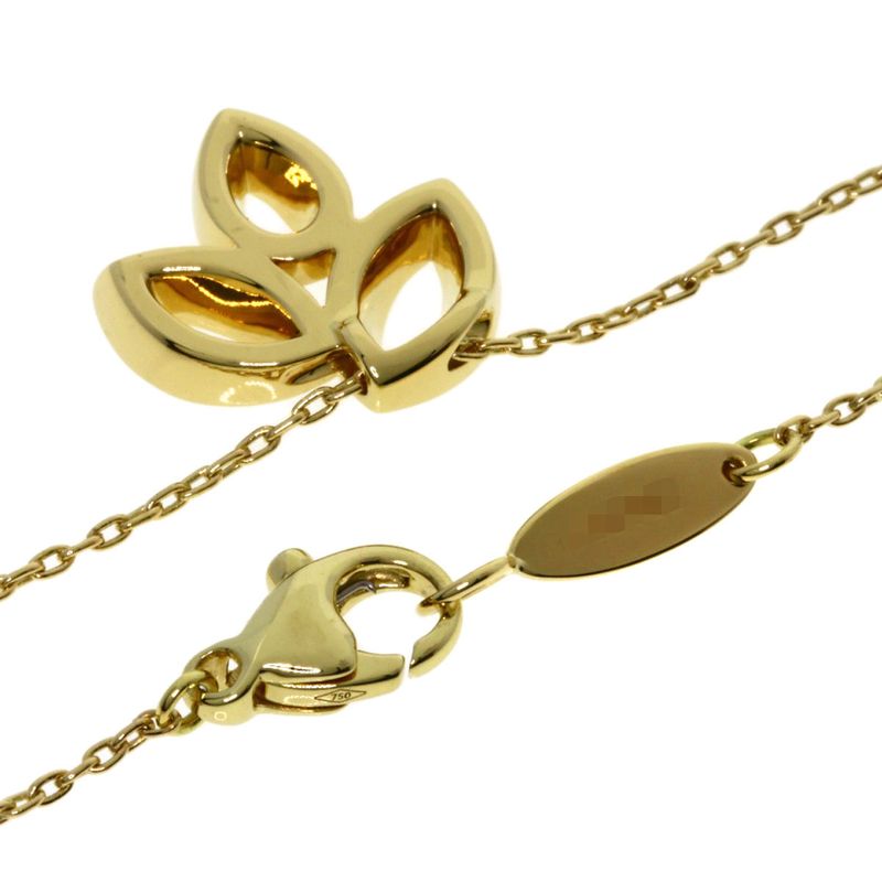 Harry Winston Lily Cluster Star Mini Diamond Necklace 18K Yellow Gold