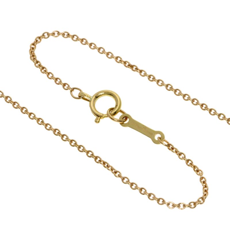 Tiffany & Co Kiss Necklace 18K Yellow Gold