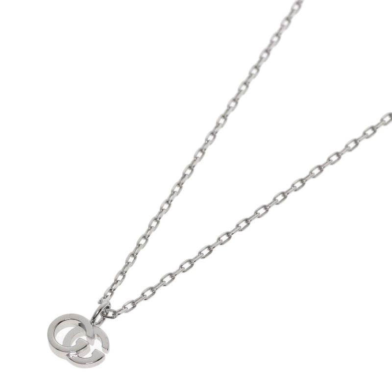 Gucci Double Necklace 18K White Gold