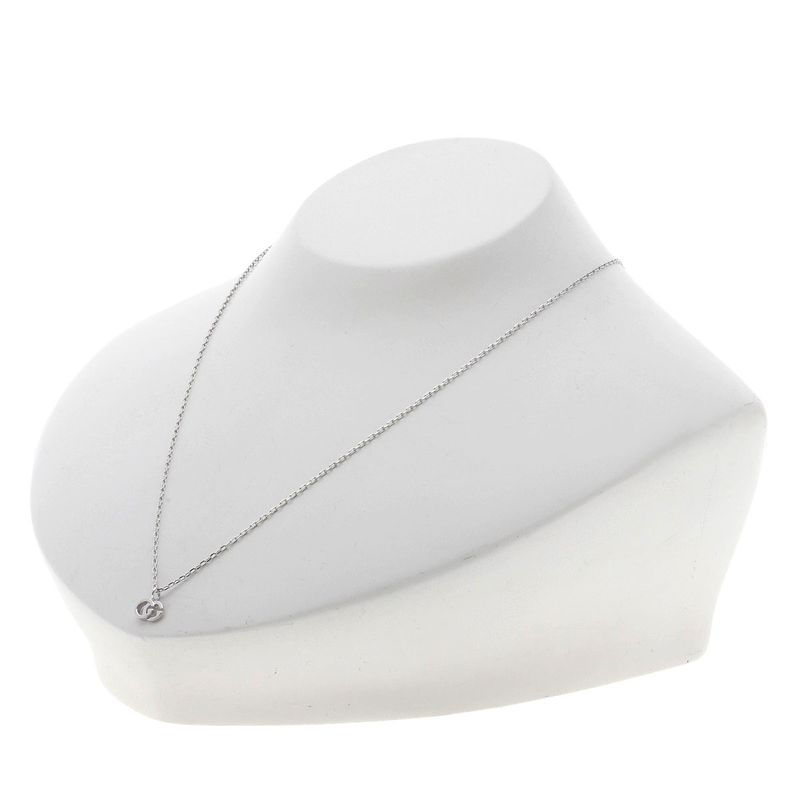 Gucci Double Necklace 18K White Gold