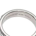 Tiffany & Co Ttwo Narrow Pave Diamond Ring 18K White Gold
