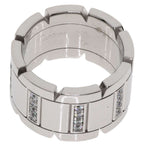 Cartier Tank Francaise LM Diamond 48 Ring 18K White Gold