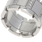 Cartier Tank Francaise LM Diamond 48 Ring 18K White Gold