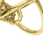 Gucci GG Running Diamond Ring 18K Yellow Gold