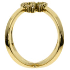 Gucci GG Running Diamond Ring 18K Yellow Gold