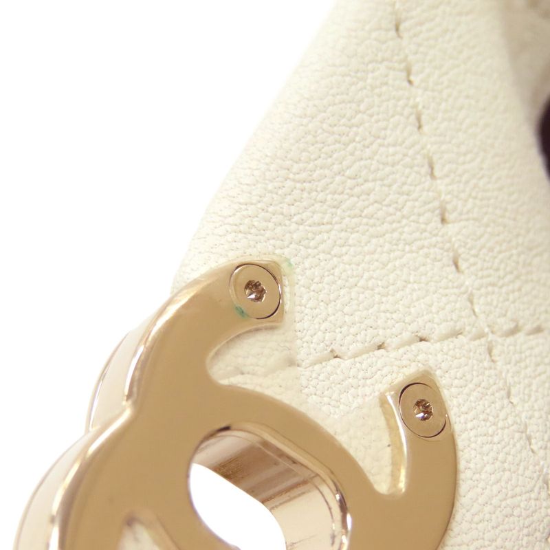 Chanel Quilted CC Logo Gold Shoulder Bag