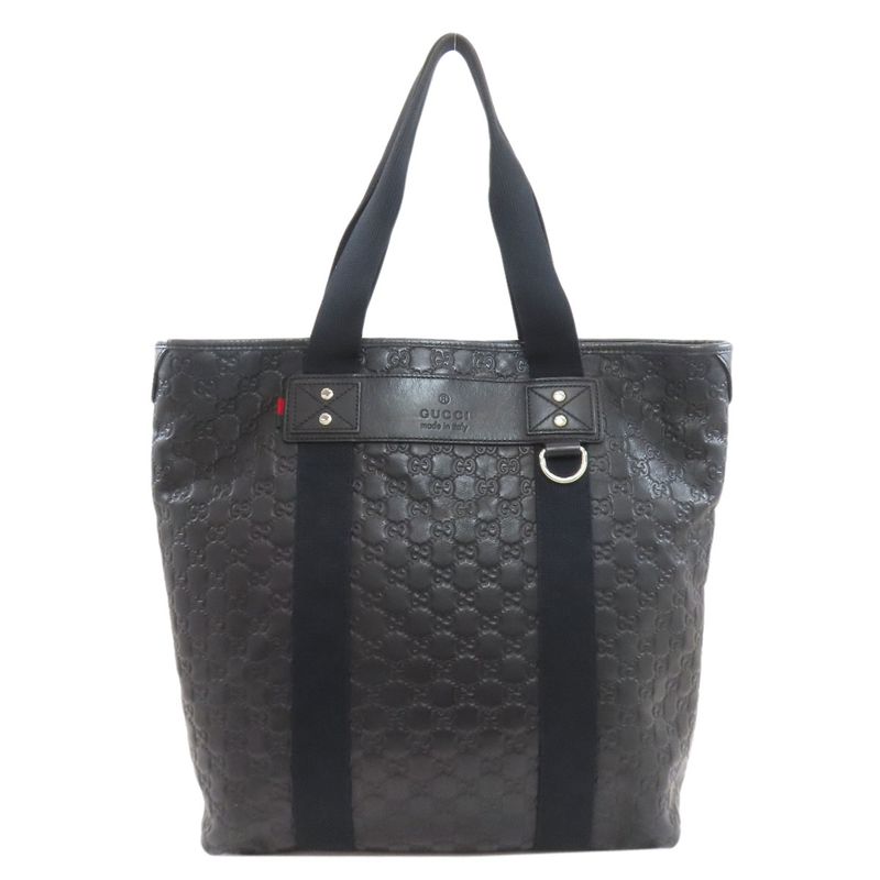 Gucci GG Signature Guccissima Tote Leather