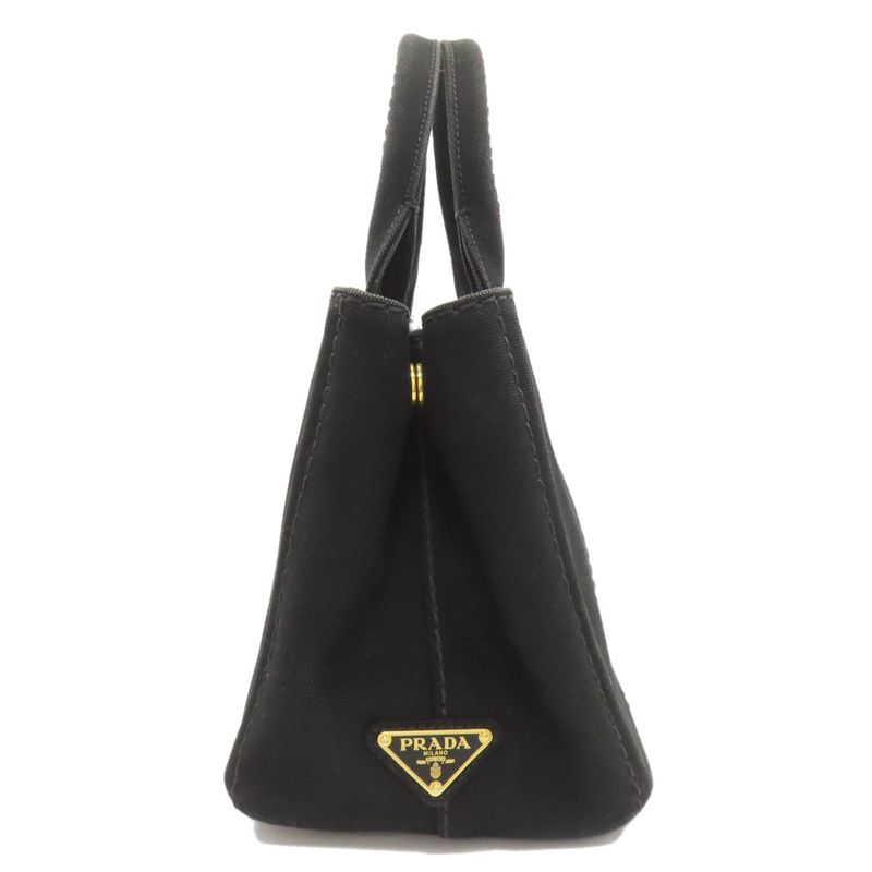 Prada Canapa Mini 2-Way Handbag Canvas
