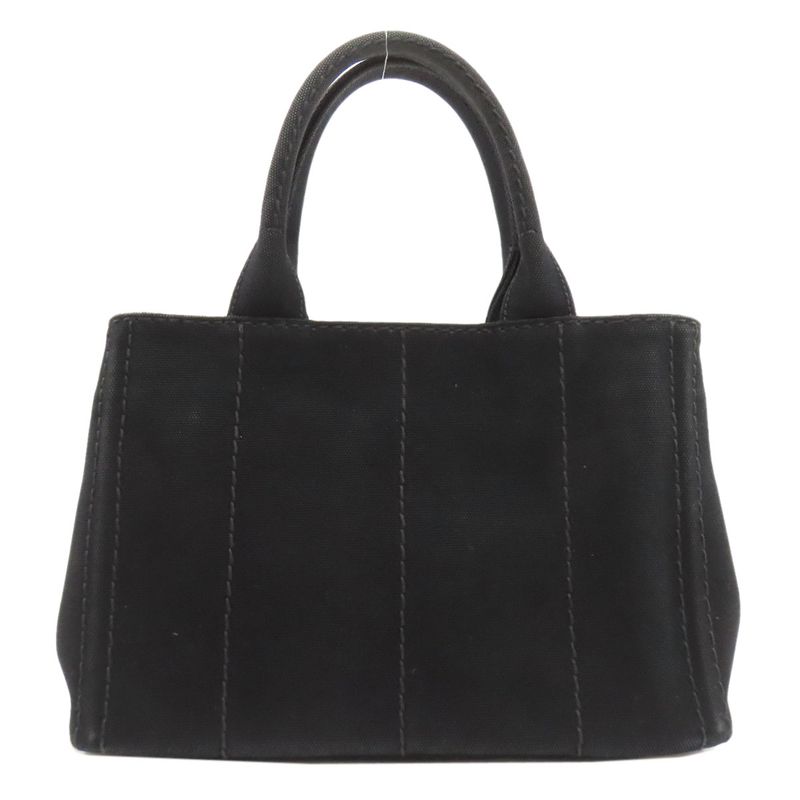 Prada Canapa Mini 2-Way Handbag Canvas