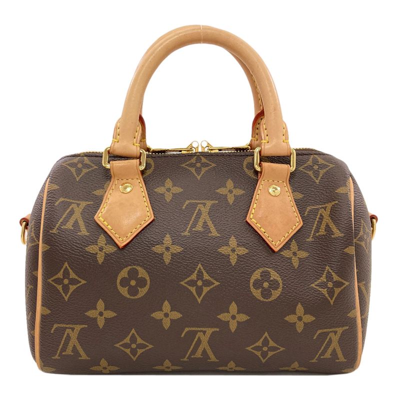 Louis Vuitton Speedy Bandouliere 20 Handbag Monogram Canvas Monogram Brown
