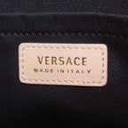 Versace Logo Shoulder Bag Leather