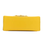 Gucci Horsebit Shoulder Bag Leather Yellow Yellow