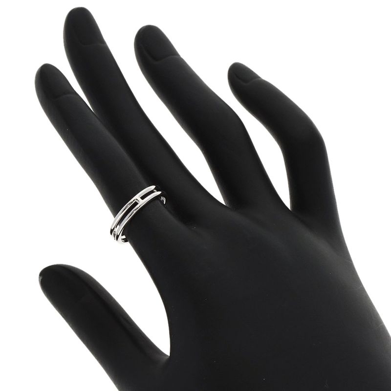 Hermes Arianne 49 Ring 18K White Gold