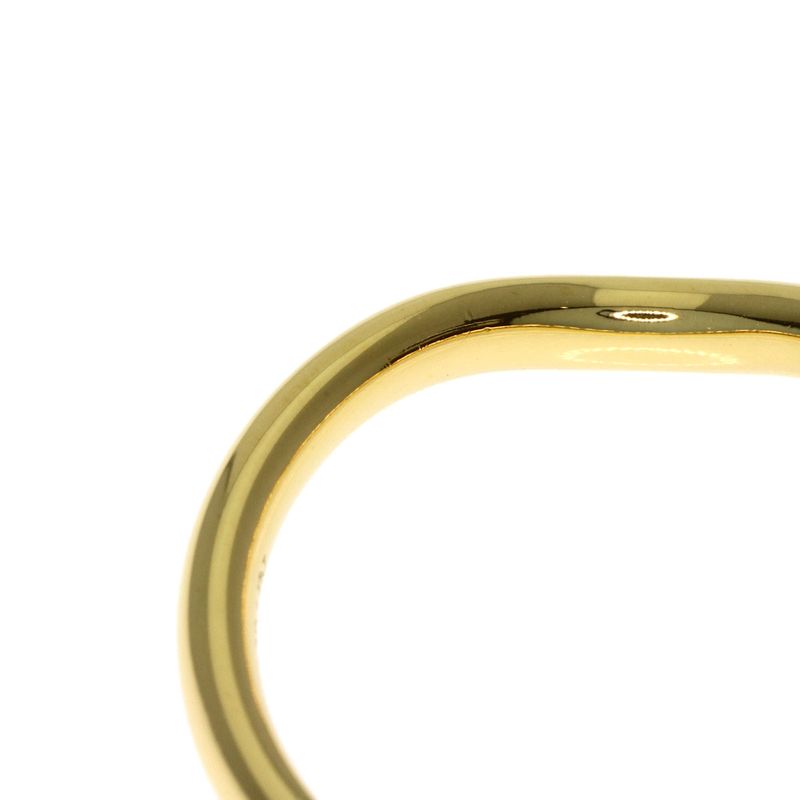Tiffany & Co T Cube Ring Diamond 18K Yellow Gold
