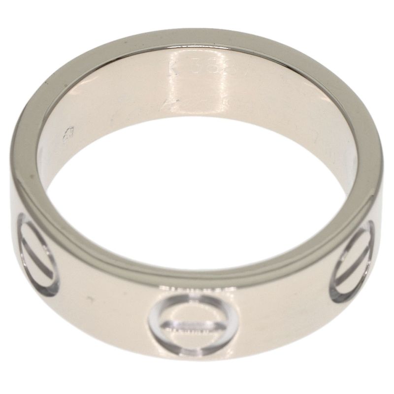 Cartier Love Ring 51 18K White Gold