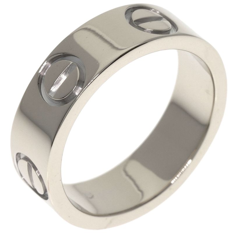 Cartier Love Ring 51 18K White Gold