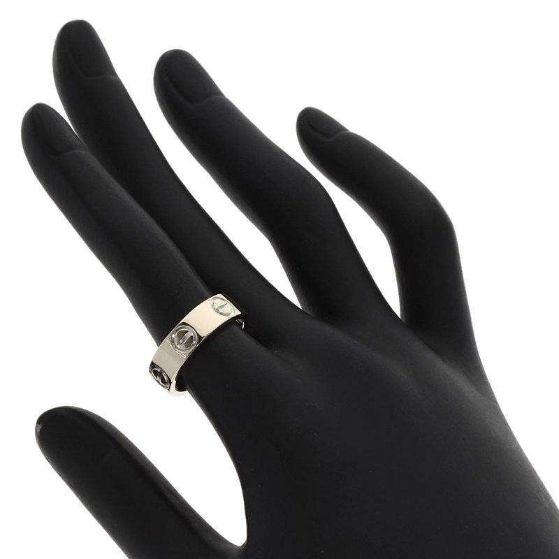 Cartier Love Ring 51 18K White Gold