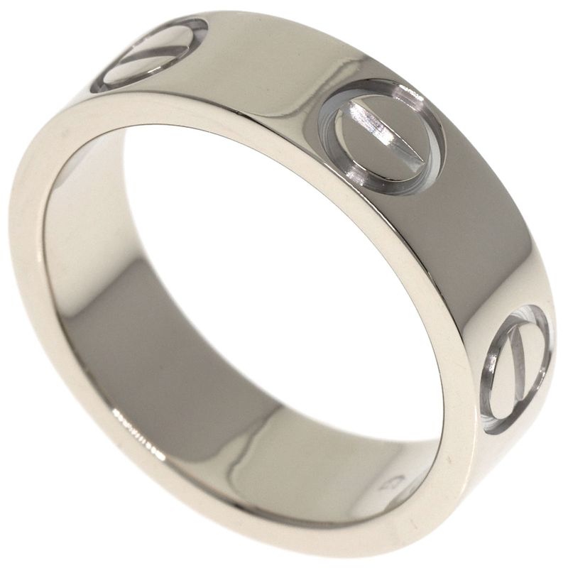 Cartier Love Ring 51 18K White Gold