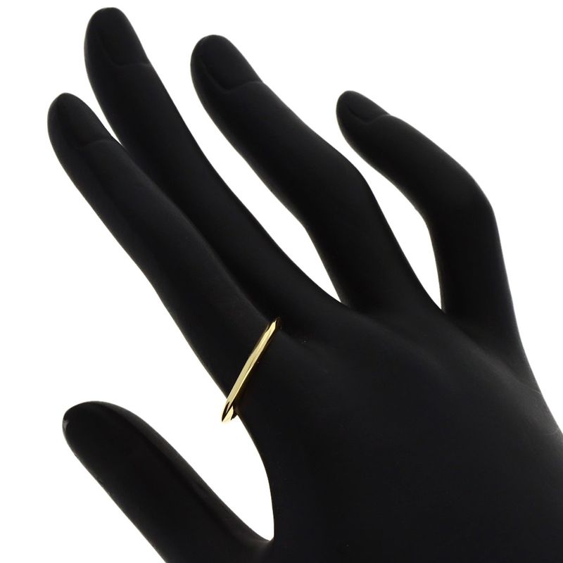 Tiffany & Co Knife Edge Ring 18K Yellow Gold
