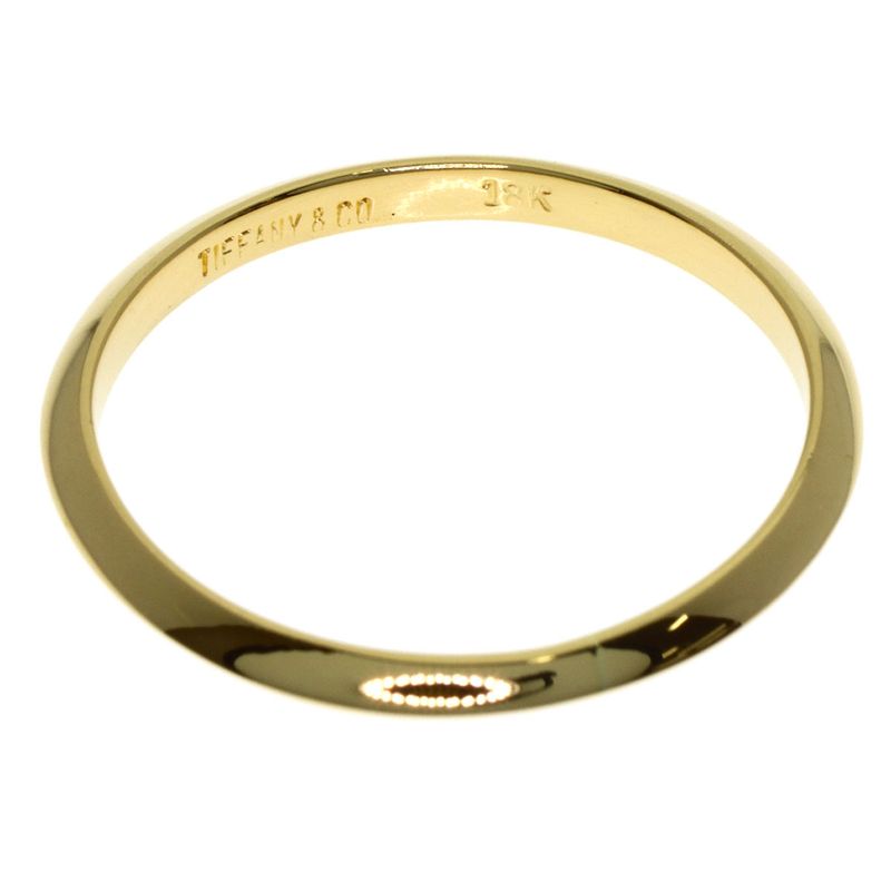 Tiffany & Co Knife Edge Ring 18K Yellow Gold