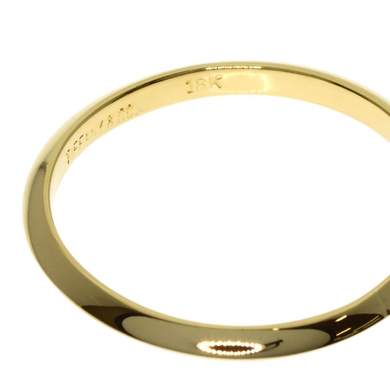 Tiffany & Co Knife Edge Ring 18K Yellow Gold