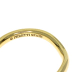 Tiffany & Co T Cube Band Ring 18K Yellow Gold