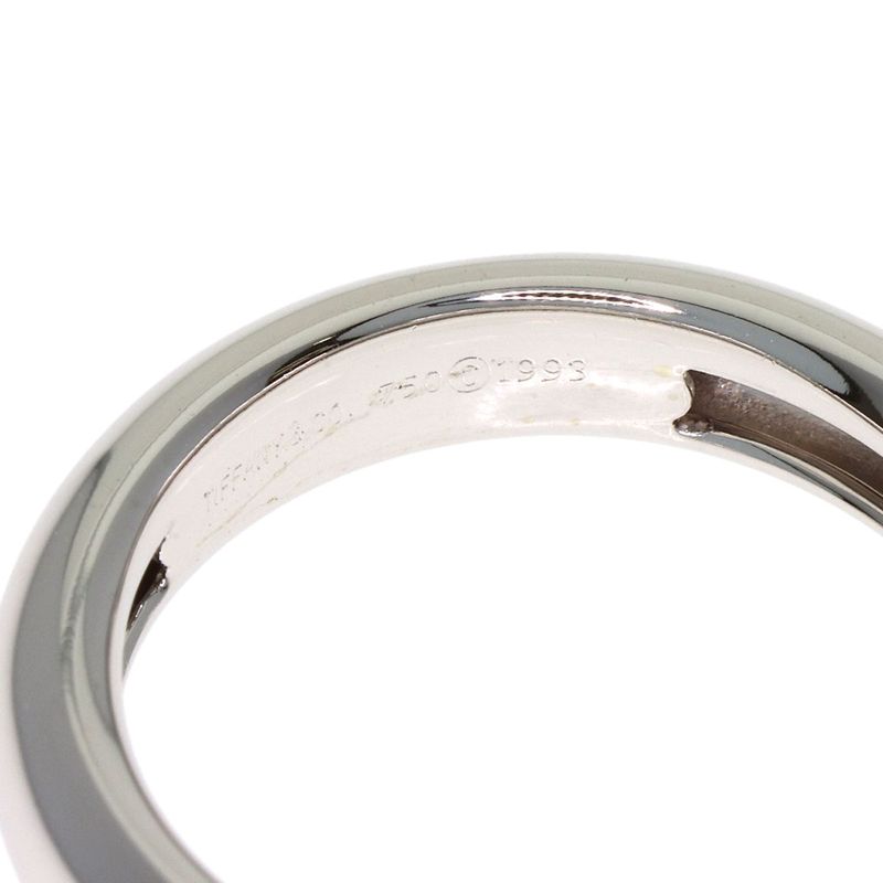 Tiffany & Co Friendship Ring 18K White Gold 18K Yellow