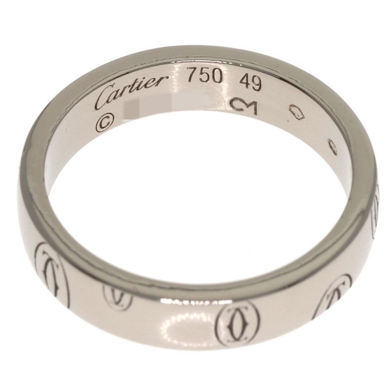 Cartier Happy Birthday 49 Ring 18K White Gold