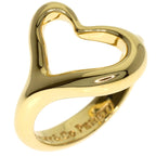 Tiffany & Co Open Heart Ring 18K Yellow Gold